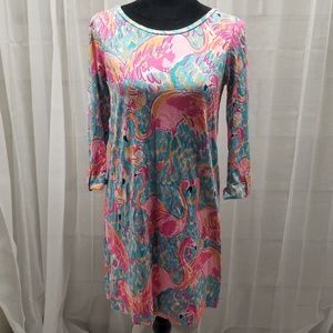 Lily Pulitzer  flamingo dress